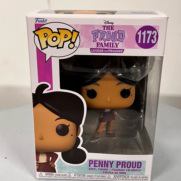 NIB Funko Pop! The Proud Family Louder & Prouder Penny Proud Vinyl Figure - Picture 3 of 6